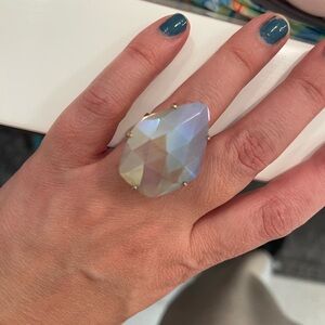 Kendra Scott Iridescent Faceted Ring
